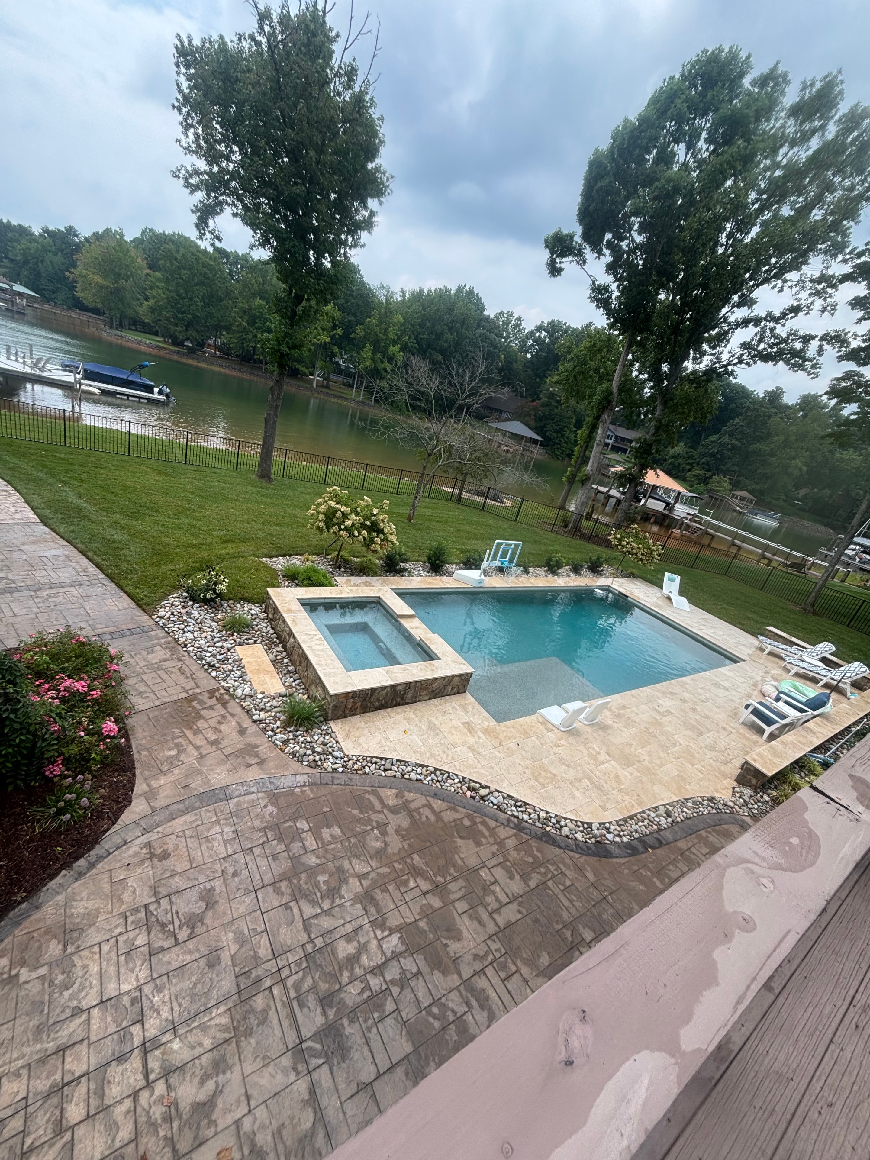 Residential garden landscape project